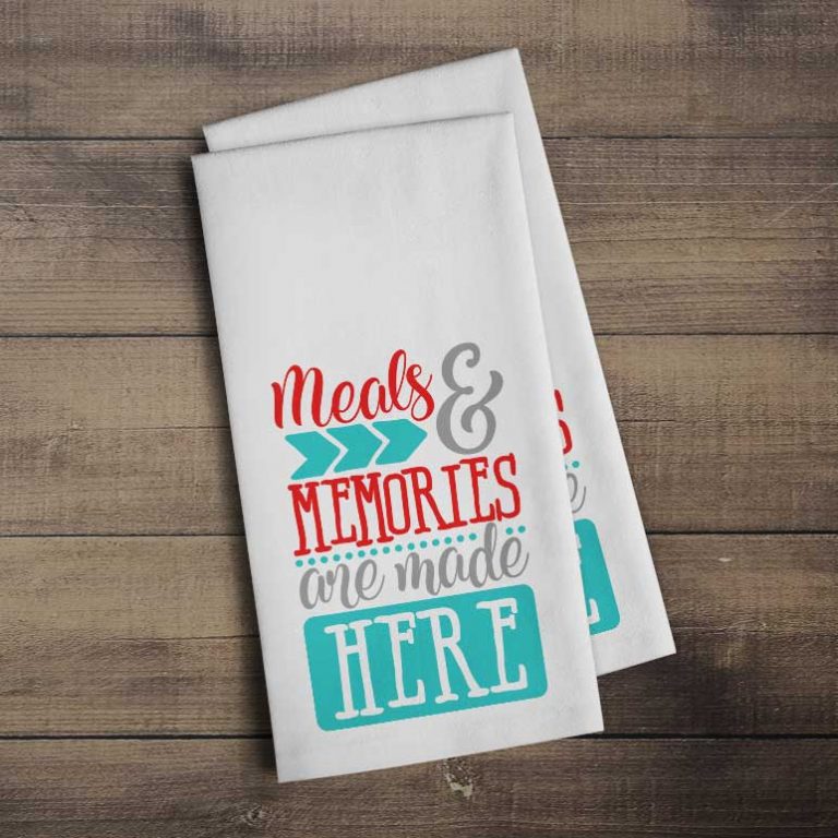 Meals & Memories are Made Here Cut File Burton Avenue