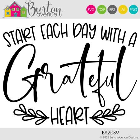 Start Each Day With a Grateful Heart