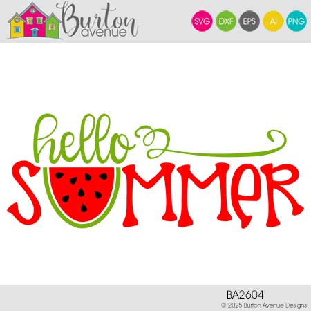 Hello Summer with Watermelon